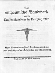 Festschrift Gewerbeschau