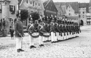 Die Berchinger Bürgerwehr.